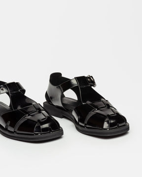 Mocasín Yoko en efecto cuero