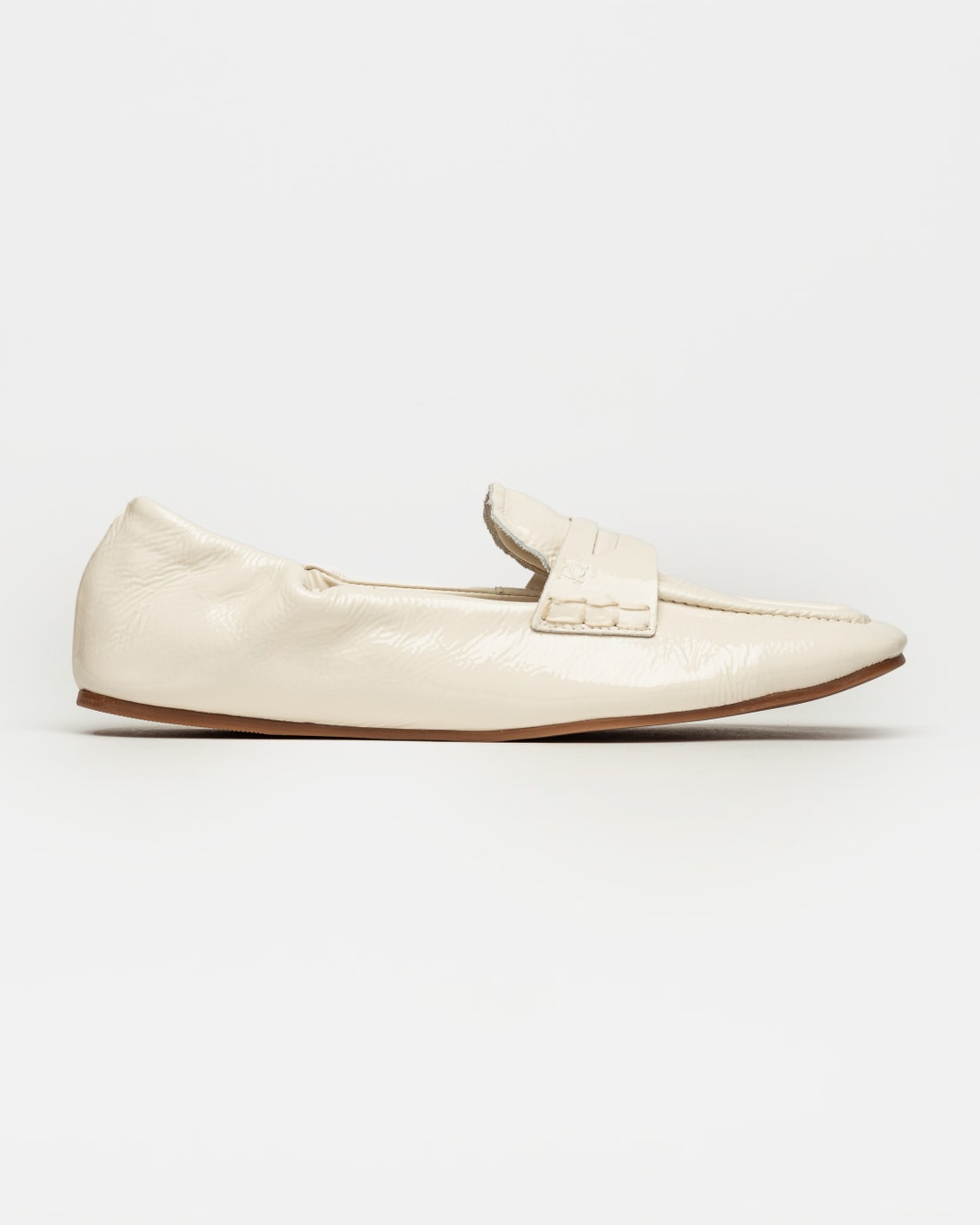 Mocasín Siena en cuero gloss