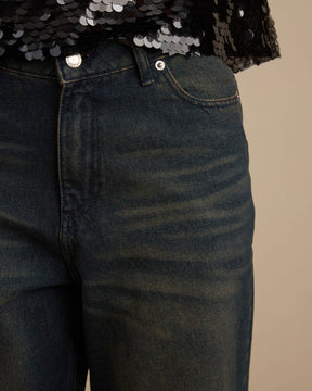 Denim Straight Matizado